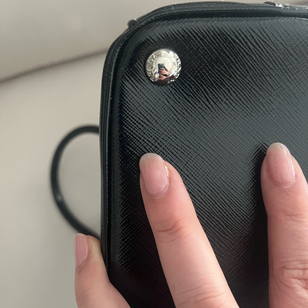 Prada Saffiano Galleria handbag - patent leather - Picture 10 of 15